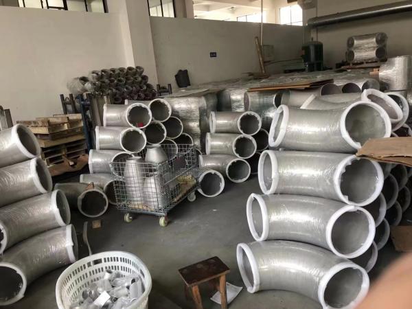 Large Carbon Steel Elbow 24---48 90 Degree LR Elbow Bevelend Black Painting
