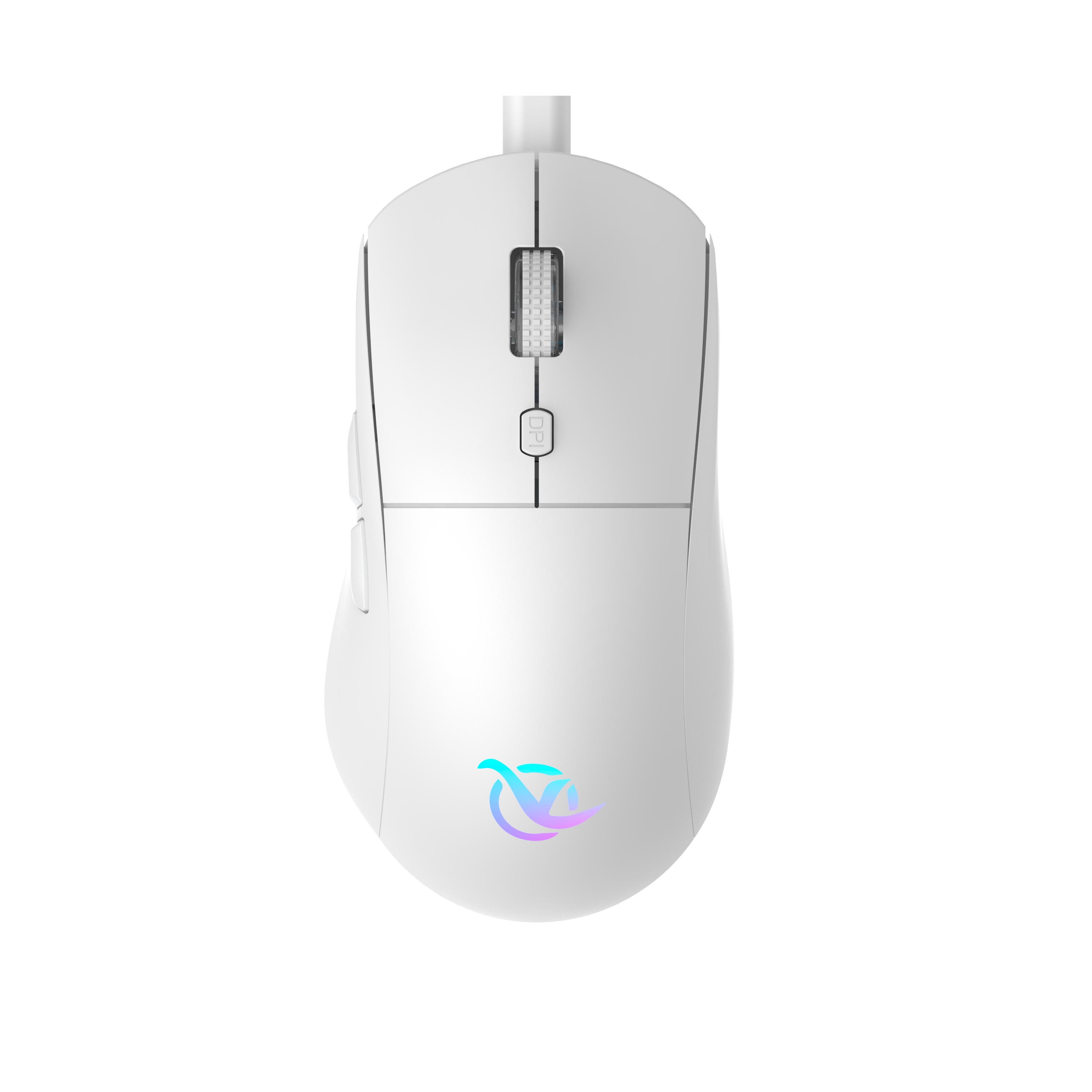 6 Keys Ergonomic Wireless Mouse QX3218 Chip 5 Speed Adjustable DPI Non