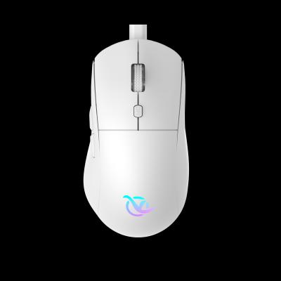 6 Keys Ergonomic Wireless Mouse QX3218 Chip 5 Speed Adjustable DPI Non-illuminated & Breathing Light Optional
