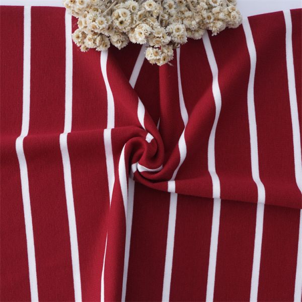 Противополоскание Удобная высокая цветная прочностьСтранированная вязаная ткань для повседневного ношения