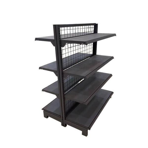 Plastic Grocery Store Shelving Odm Adjustable Metal Display Racks For Shop