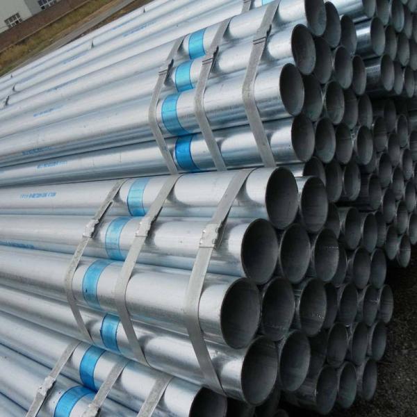 Tubulação de aço galvanizada mergulhada quente do círculo 1,5 polegadas 2 polegadas 2,5 polegadas