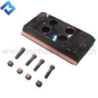 Abig dynapac bomag paver 2046286/14255285 plaquettes à rouleaux en caoutchouc