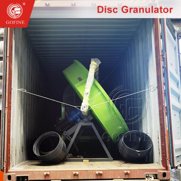 2-8mm Granulador de disco de máquina de fabricação de pellets de fertilizantes orgânicos e inorgânicos