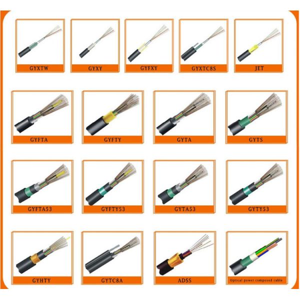 GYTA33 12 Core Single Mode Fiber Optic Cable For Submarine