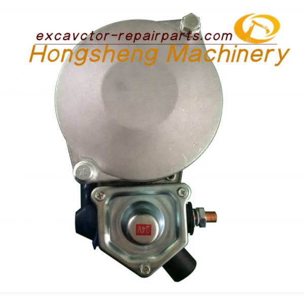 Hino J08E Excavator Starter Motor 24V 11T 4.5KW SK330-8 SK250-8 0355-502-0016