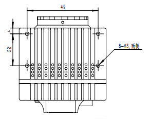 640×512 15μm TEC Cooled SWIR InGaAs Camera 50fps GigE GS-SW640171550-C-G