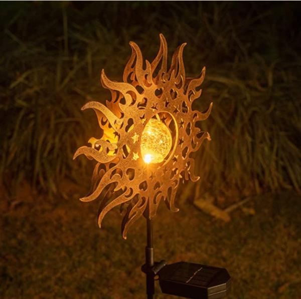 0.02W Waterproof LED Solar Garden Lights