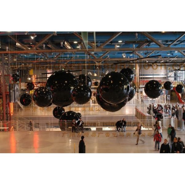 Globo gigante inflable atractivo de la publicidad, globos inflables del espejo de la decoración