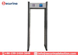 Weapons Detection Multi Zone Metal Detector LED Screen 0-200 Sensitive