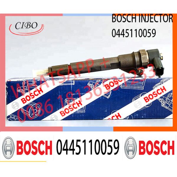 hot sale 100% new injector 0445110059 0986435149 Common Rail Diesel Fuel Injector For Chrysler / Jeep / LDV / VM Motori