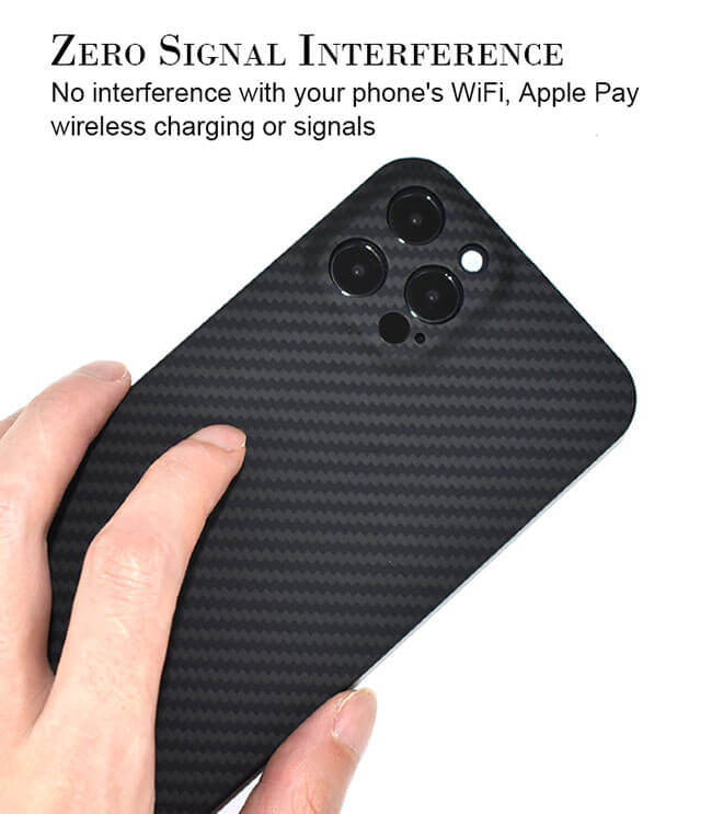 случай волокна Aramid Pro максимального тонкого света iPhone 12 ровный