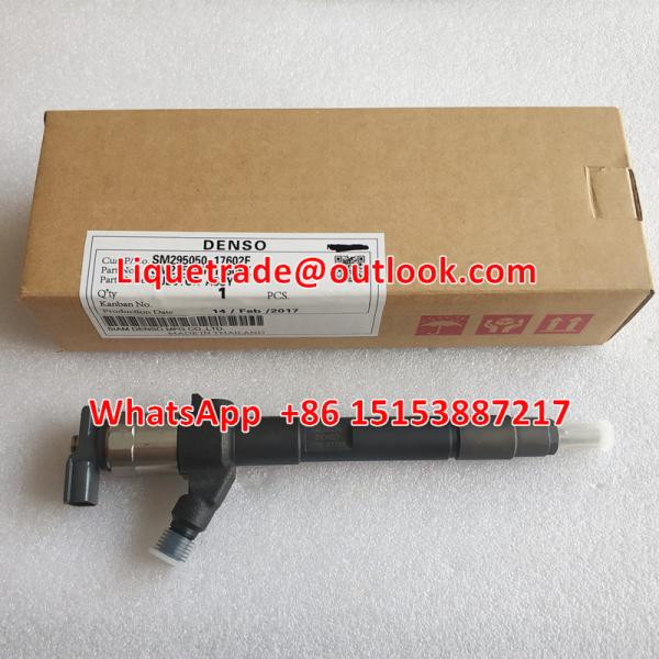 DENSO Genuine common rail fuel injector 295050-1760 for MITSUBISHI 4N15 1465A439
