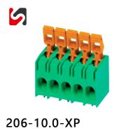 10.0mm Pitch Phoenix Tipo de resorte de terminal de tira de conector de PCB conector de alambre de bloque