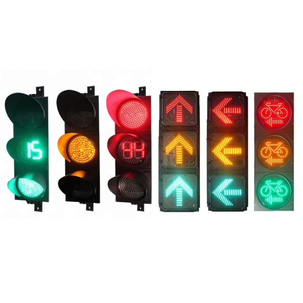 Led Traffic Lights on Sale IP66 Full Ball Traffic Light Direction Remote Control Traffic Light for Crossroads