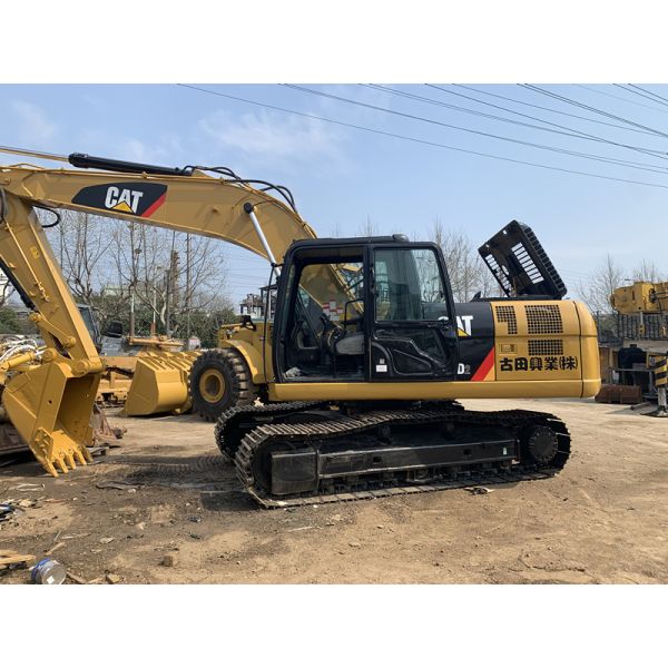 6 экскаватор CAT цилиндров 148hp 1.0cbm используемый ведром