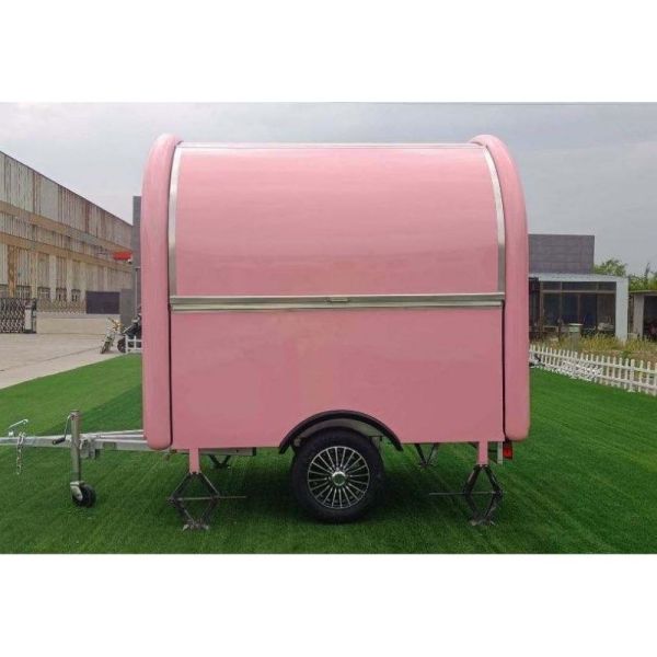 Custom Made Voltage Standard Foodcart Foodtruck Australia Vintage Trailer for Panama