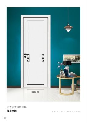Classic Design Style Interior WPC Door For Bedroom Hall And Hotel With Customized Special Function