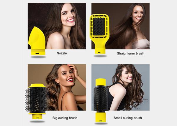Negative Ion Detachable Hair Dryer Brush Set 4 in 1 DC Motor 24V