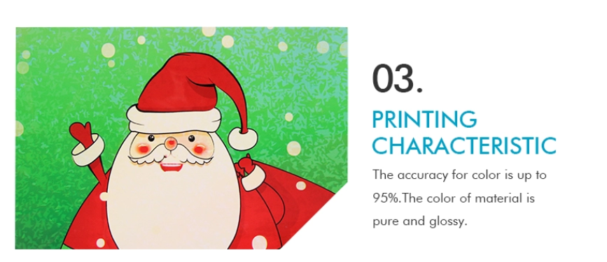 Biodegradable CPE Drawstring Christmas Gift Bags