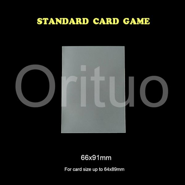 Прозрачные рукава для карт 66x91 без бликов