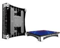 Solution d'affichage de sol LED en aluminium interactif P1.5 à l'intérieur Salle de banquet