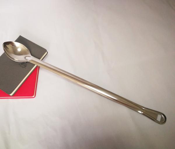 Custom 304 Stainless Steel Bar Spoon Silver Color With Long Handle 61cm