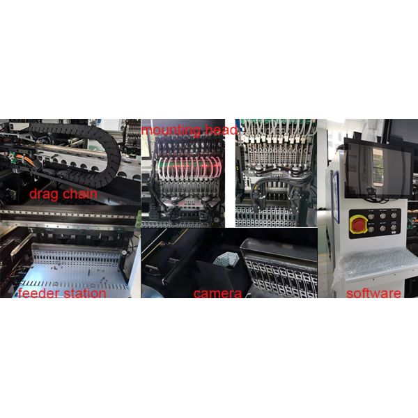 The latest SMT pick and place chip mounter machine for IC component