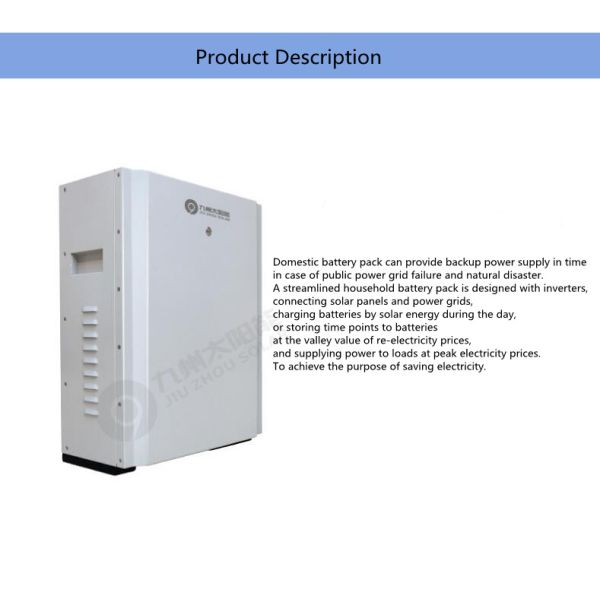 Бытовая техника 48v 200ah литиевая батарея 51.2v с инвертором 5kva