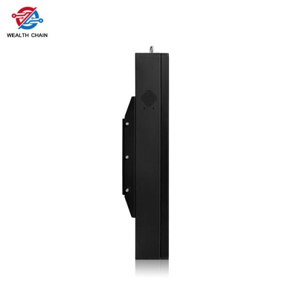 Vertical Wall Mounted Outdoor LCD Digital Signage 43 Inch Black Standard Fans Cooling -10° To 55°