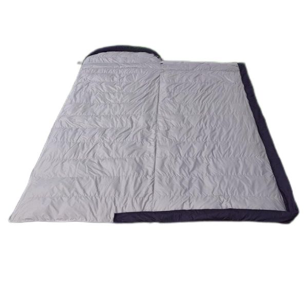 4 Season White Goose Down Sleeping Bag Water Resistant For Outdoor Adventures