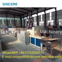 Ligne d'extrusion de tuyaux en PVC en plastique 20-110 50-160 75-250 mm