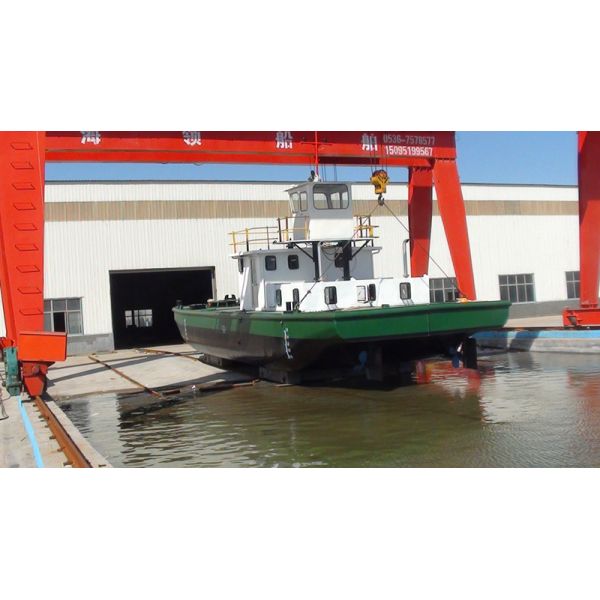 Custom Small Work Boat Tugboat 11.8m Length 4.75m Width 25 Tons Weight