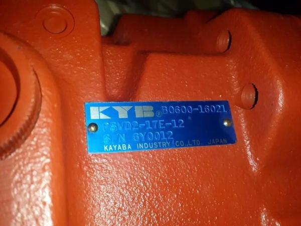 Kayaba PSVD2-17E-12 hydraulic Piston Pump/main used for excavator