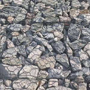 Hot-Dip Galvanized Gabion Wire Mesh Basket Retaining Wall