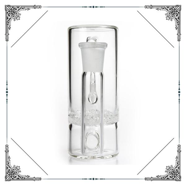 4.7 Inches Fritted Perc Glass Ashcatchers 90 Degree For Glass Bong Hookah Ashcatcher