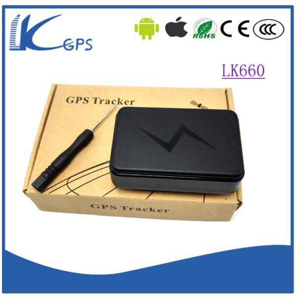 Car Vehicle Positioning Tracker with standby 3-5 years-----Black LK660