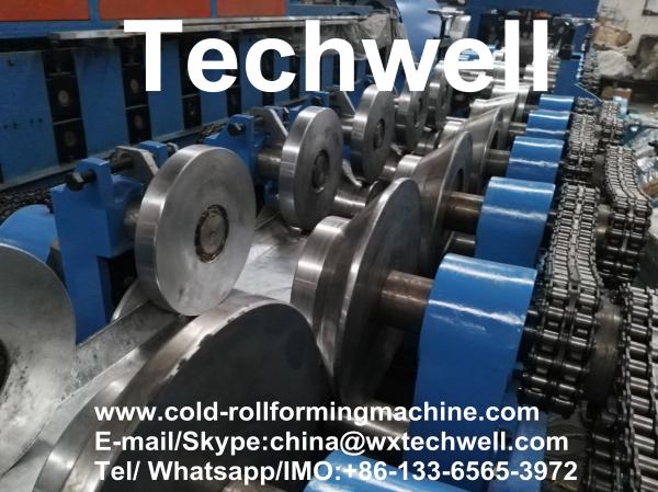 Quick Change C / Z Shaped Purlin Roll Forming Machine  / Channel Roll Forming Machine