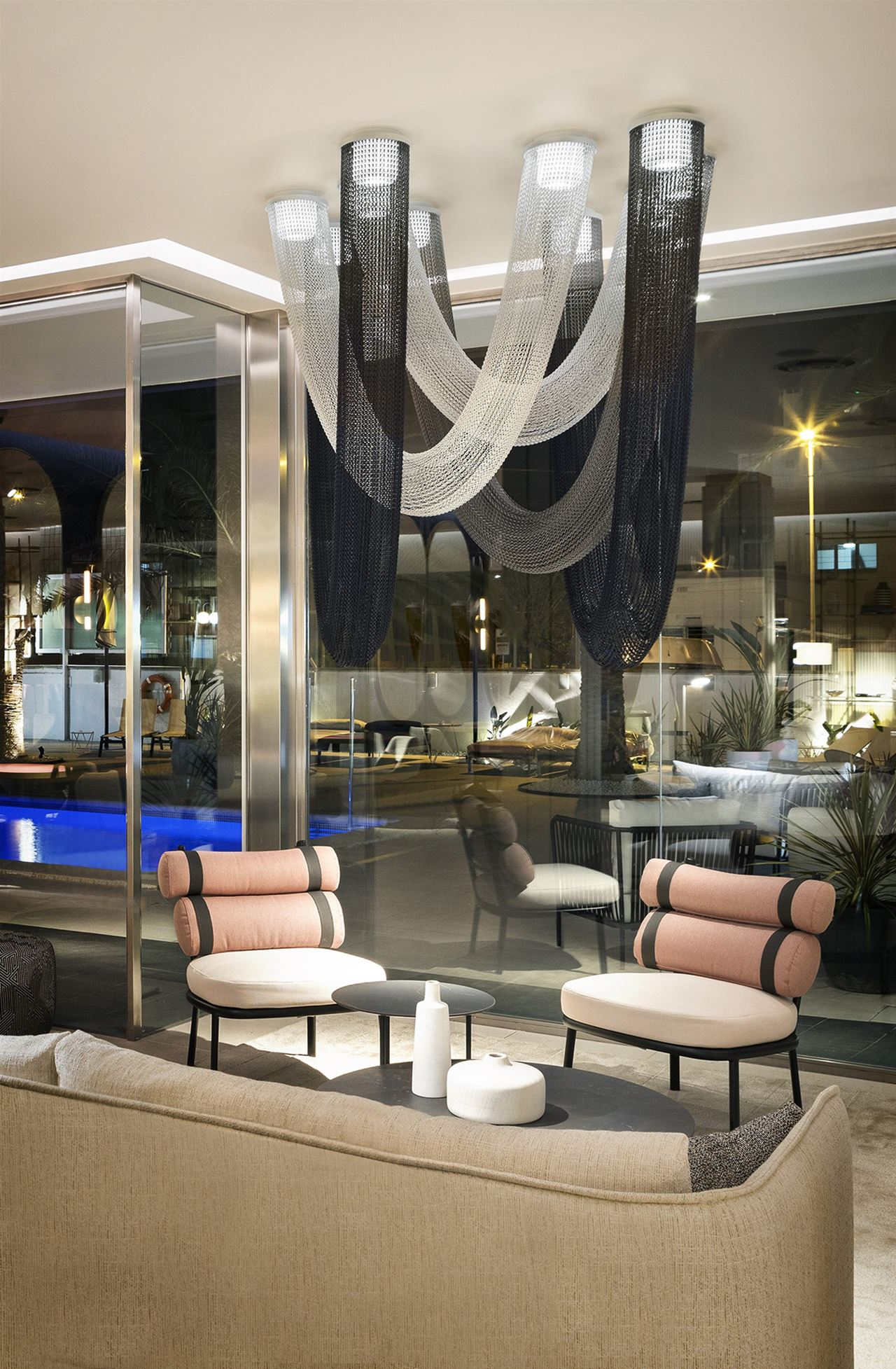 LED Black Coffee Office Decoration Indoor Living Room Led Ceiling Lamp Fixtures