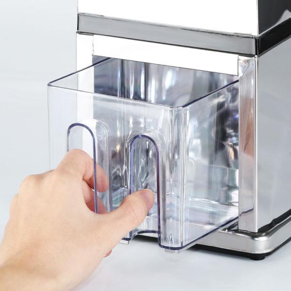 Máquina de barbear gelo para uso doméstico e comercial de engrenagem manual de aço inoxidável