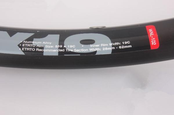 WTB SX19 Bicycle Aluminum Alloy Wheel Rim 26/27.5/29 32 Holes for Mtb Bicycle Mountain Bike Road Disc Brake