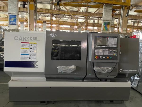 CNC Lathe CAK4085 Torno CNC Turning Machine Metal Lathe SMTCL Flat Bed CNC Lathe