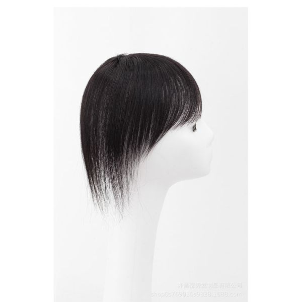Directly Supply Women's Toupee with Natural Black/Dark Brown Brazilian Hair at Good