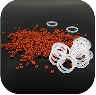 Anel O de silicone com serviço de corte personalizado e materiais resistentes ao calor NBR/FKM/EPDM