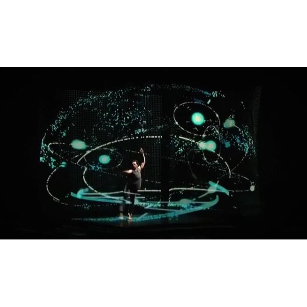 Экран проекции Holoflex полиамида невидимый голографический