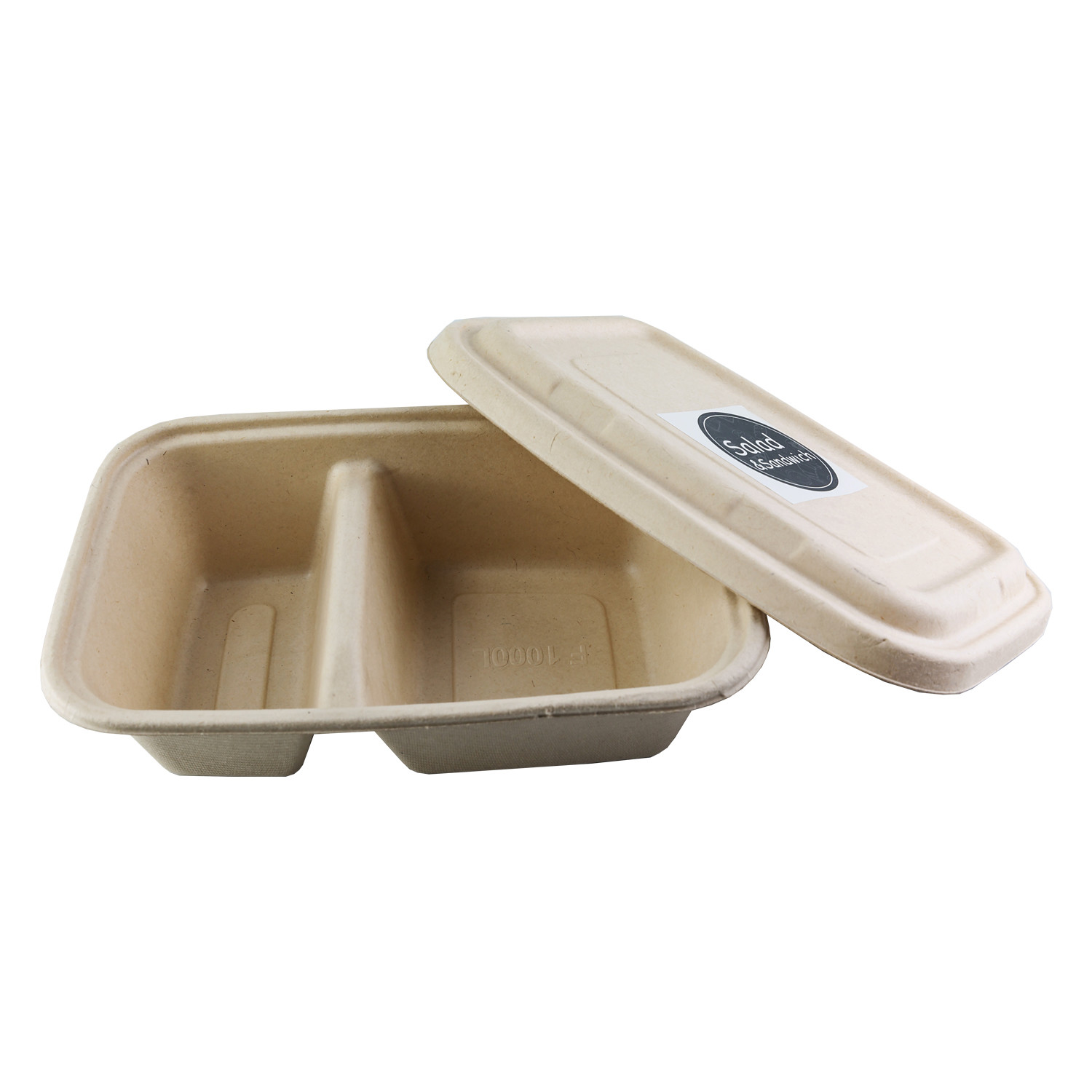 Пульпы багассы фабрики 100% пищевой контейнер Biodegradable Compostable упаковывая