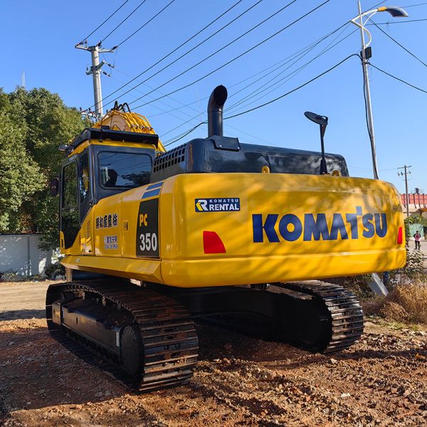 Japan Crawler Hydraulic Excavator Heavy Machine 2nd Hand Komatsu PC350-7