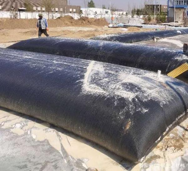 Tubo de geotextil tecido Geotubo para dragagem de areia Desaguagem e proteção costeira