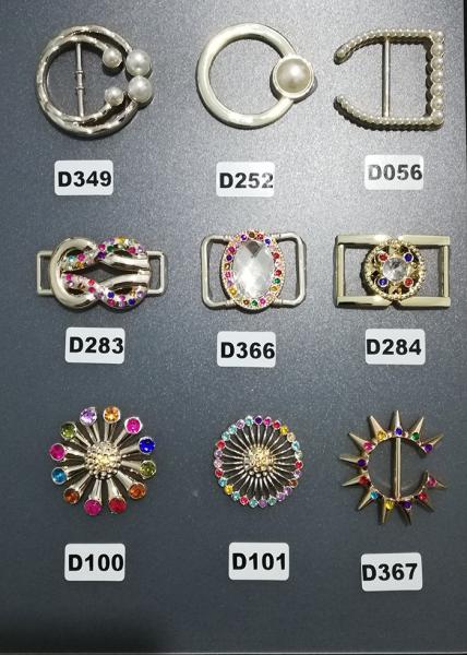 Colorful Antique Customized Plastic Shoe Buckles For Gifts Shoe , Eco Friendly，Good Quality