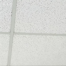 Interior Ceiling Rock Fiber Panel Melamine Paper Laminate Lightweight